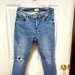 Pistola Light Blue Ripped Skinny Jeans